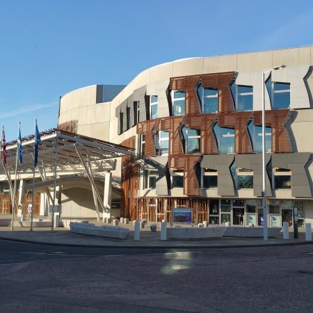 outside of scottish parliament